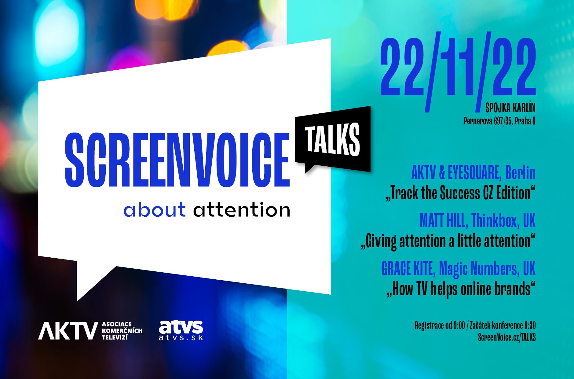 AKTV CONFERENCE WILL PRESENT ITS FIRST-EVER RESEARCH AND WILL FOCUS ON ATTENTION IN ADVERTISING
