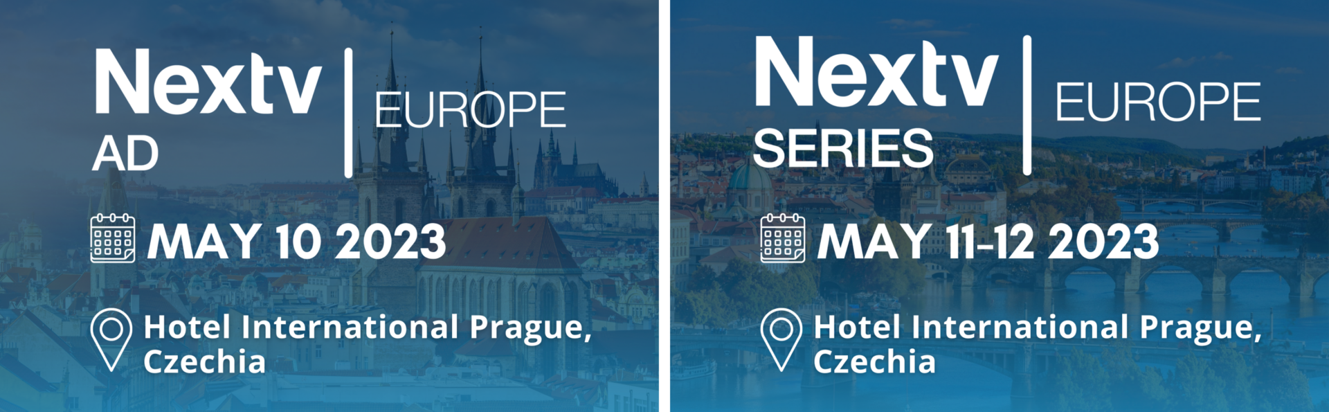 ASOCIACE KOMERČNÍCH TELEVIZÍ SE STALA MEDIÁLNÍM PARTNEREM KONFERENCÍ NEXTV AD EUROPE A NEXTV SERIES EUROPE