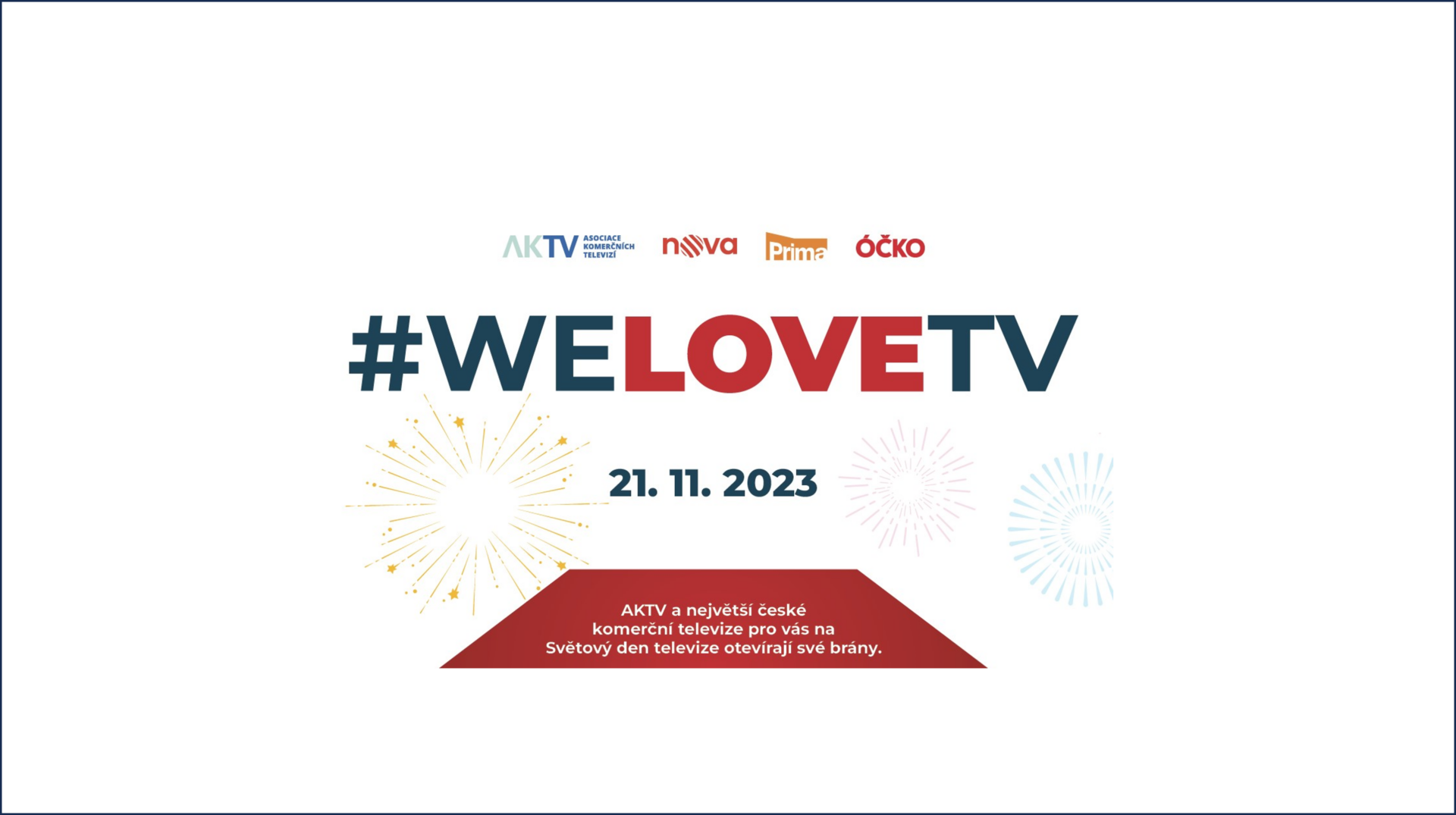 ASOCIACE KOMERČNÍCH TELEVIZÍ PŘIPRAVILA SPECIÁLNÍ OSLAVY SVĚTOVÉHO DNE TELEVIZE